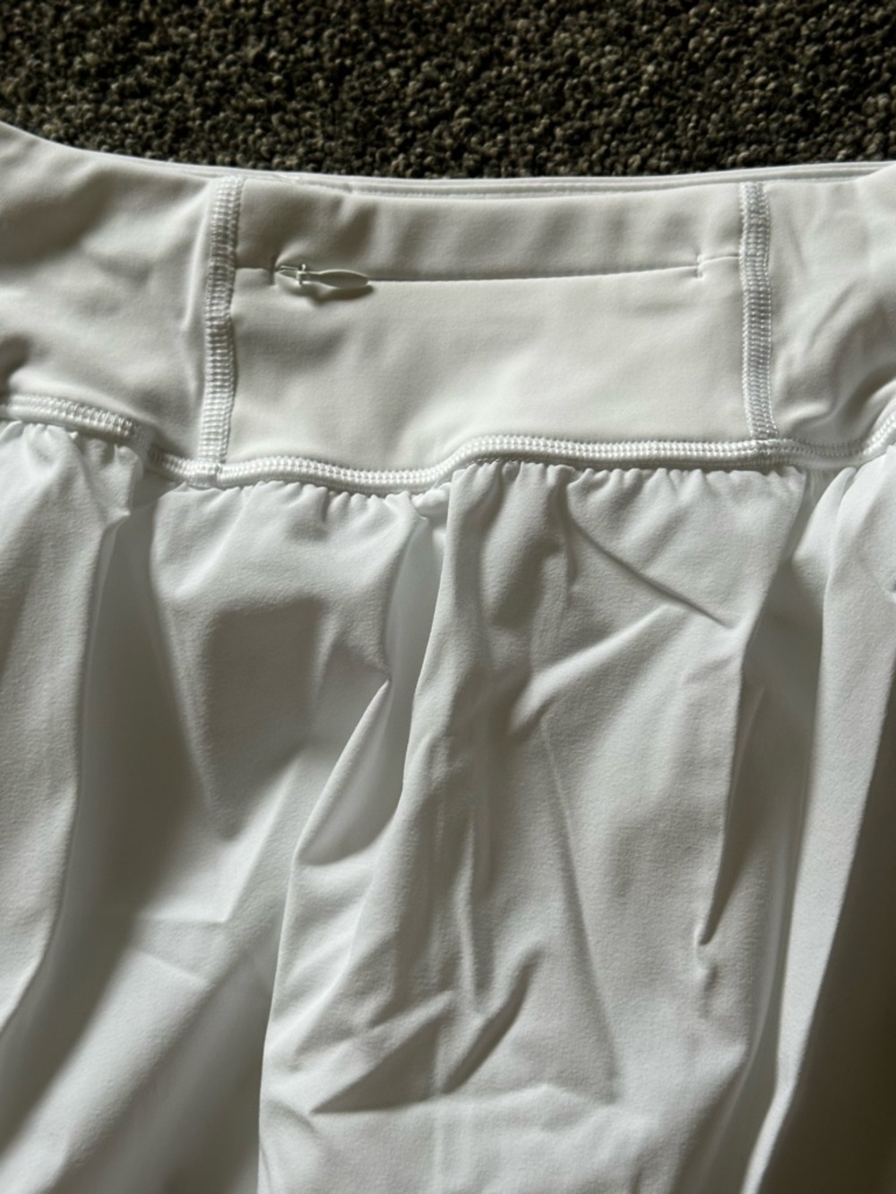 SPANX "Get Moving" Skort in white. - Picture 7 of 9